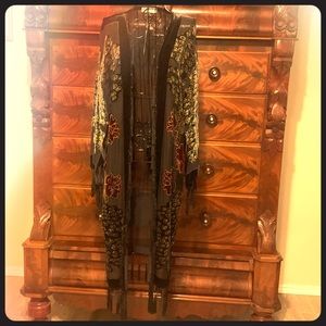 Chic hand beaded Duster by TAII